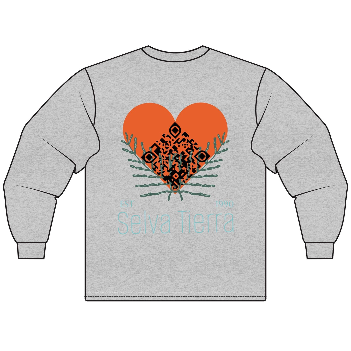 333 AIR - Element Symbol - Three Triangles - Long Sleeve T-Shirt - 100% Cotton - Unisex Women's Men's Printify