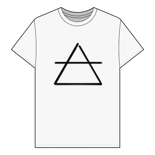 AIR - Element Symbol - Organic T-Shirt - 100% Cotton - Unisex Women's Men's