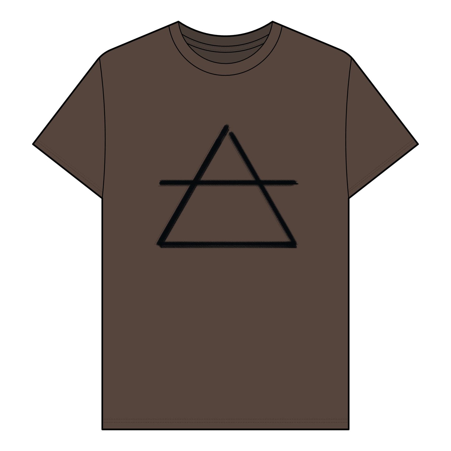 AIR - Element Symbol - Organic T-Shirt - 100% Cotton - Unisex Women's Men's