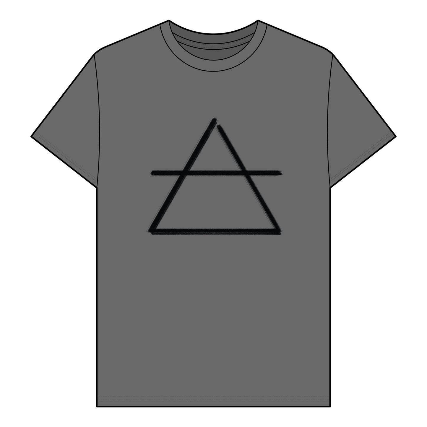 AIR - Element Symbol - Organic T-Shirt - 100% Cotton - Unisex Women's Men's
