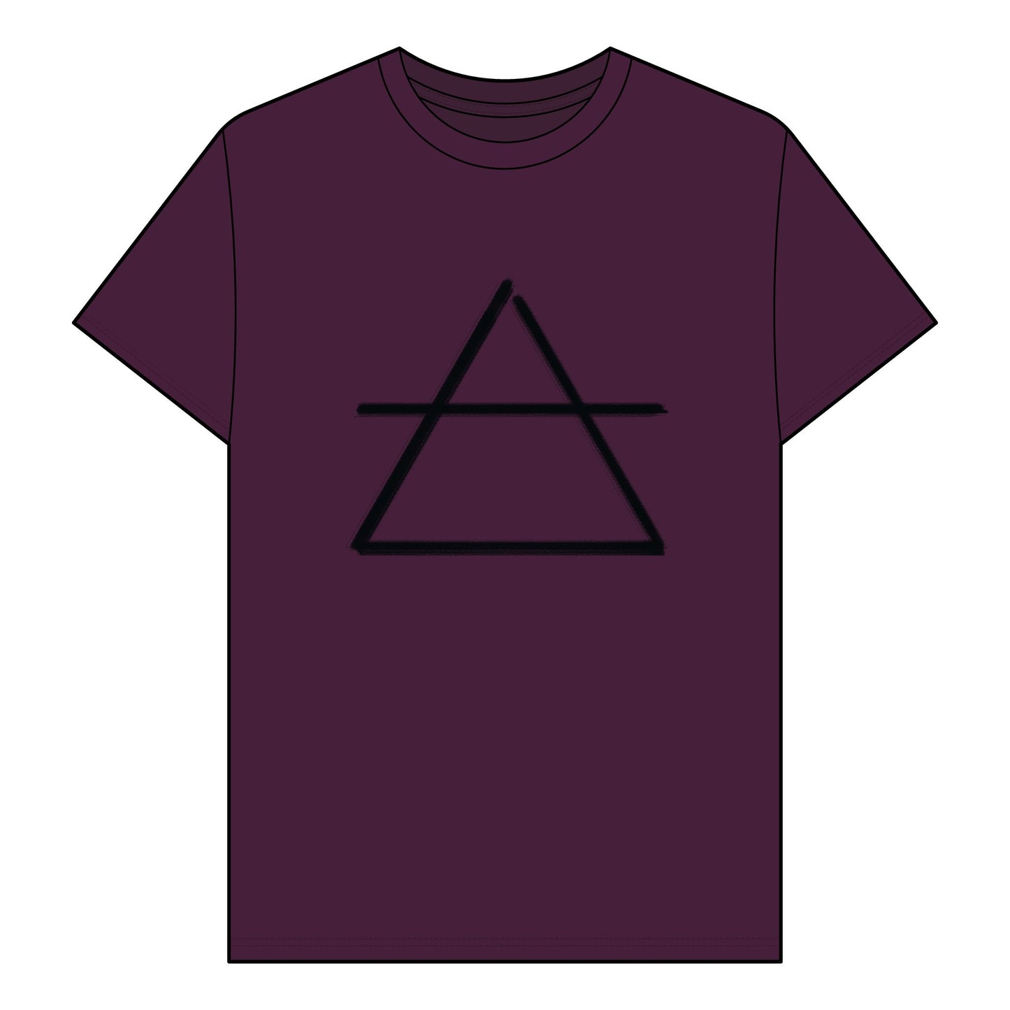 AIR - Element Symbol - Organic T-Shirt - 100% Cotton - Unisex Women's Men's