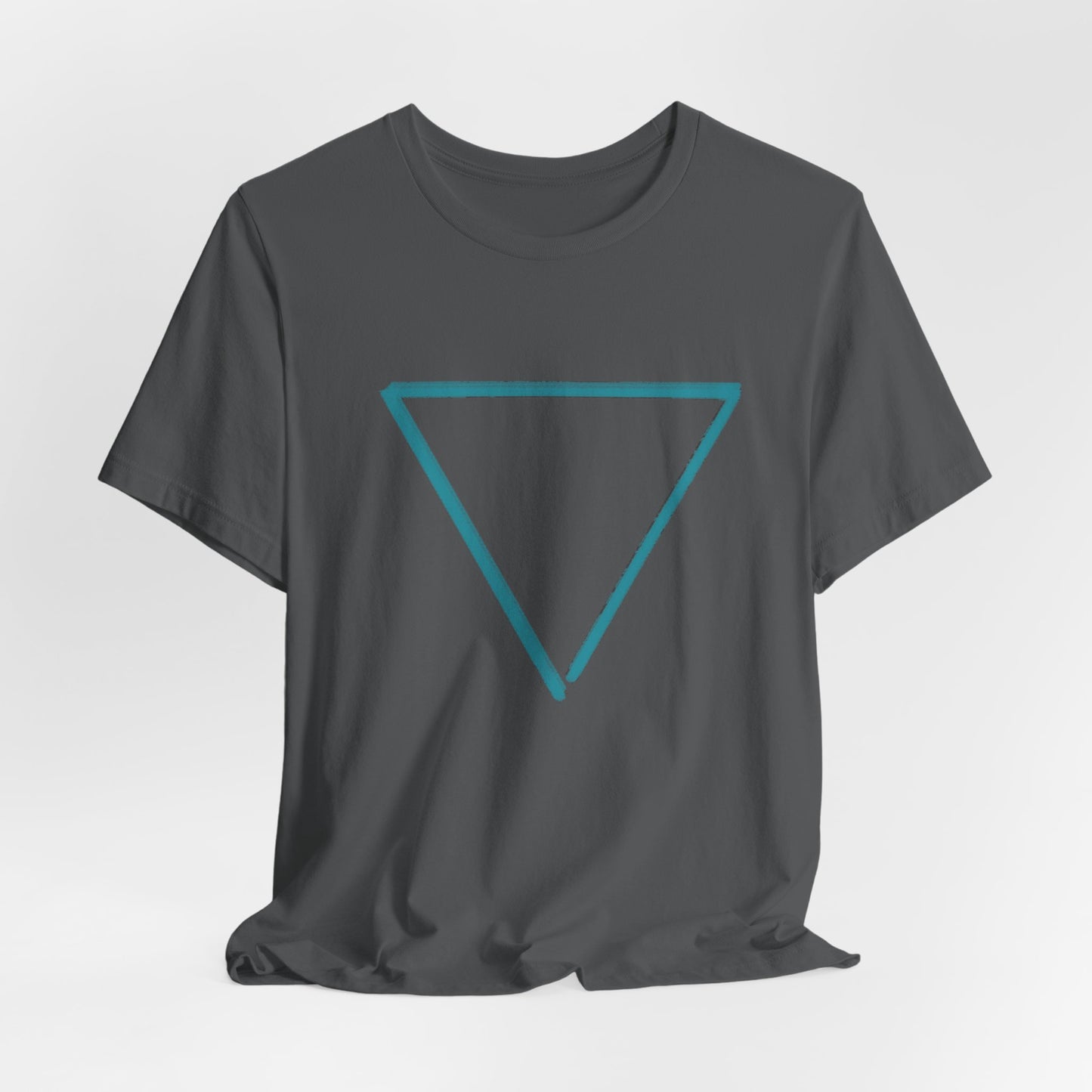WATER - Element Symbol - Organic T-Shirt - 100% Cotton - Unisex Women's & Men's - Selva Tierra Art