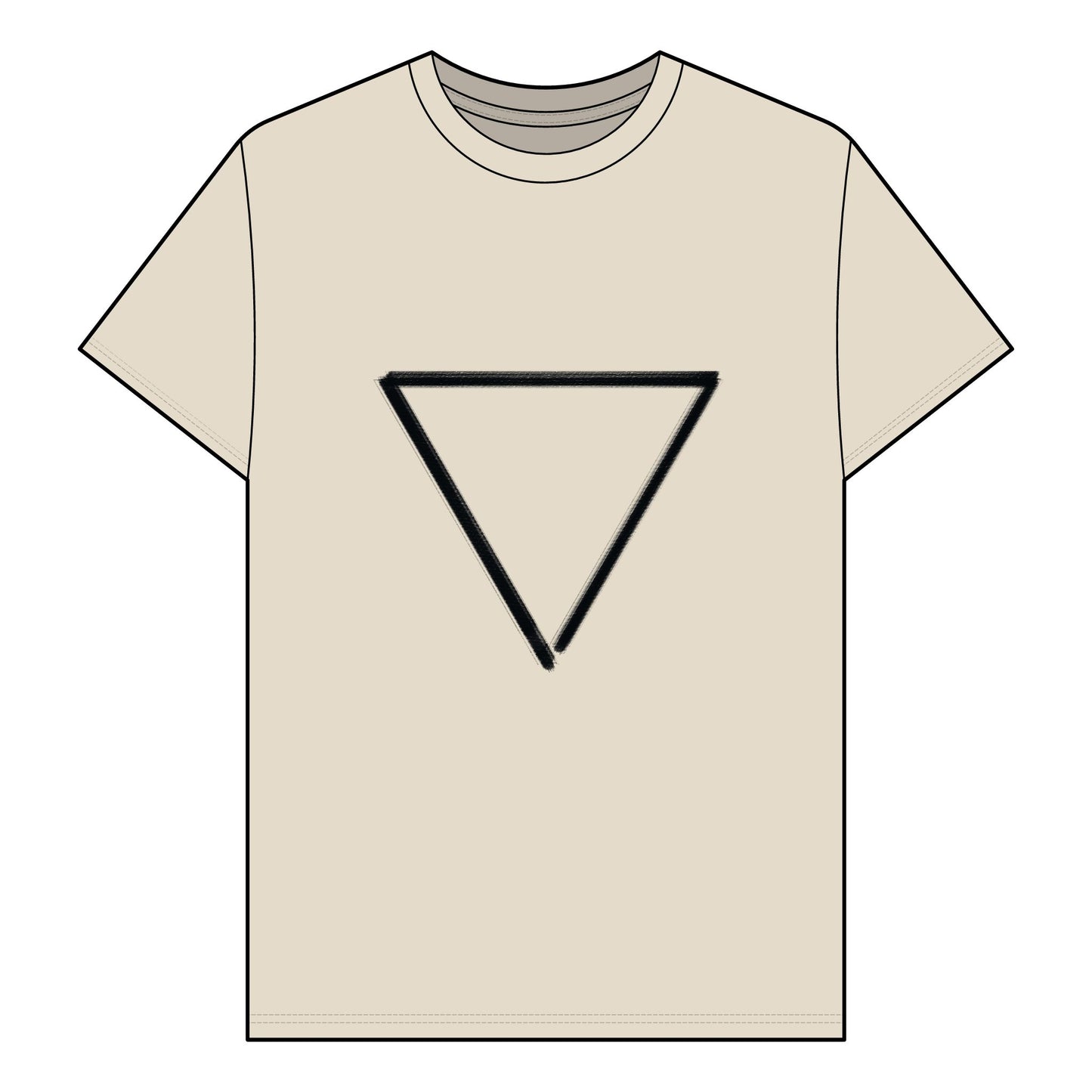 WATER - Element Symbol - Organic T-Shirt - 100% Cotton - Unisex Women's Men's