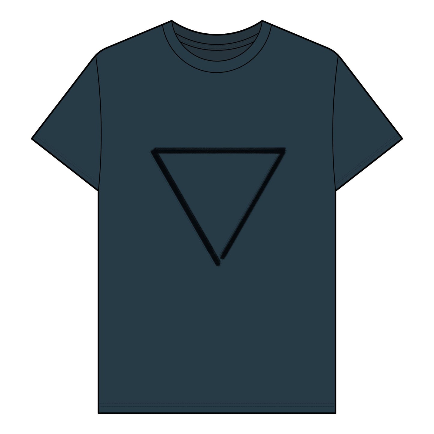 WATER - Element Symbol - Organic T-Shirt - 100% Cotton - Unisex Women's Men's