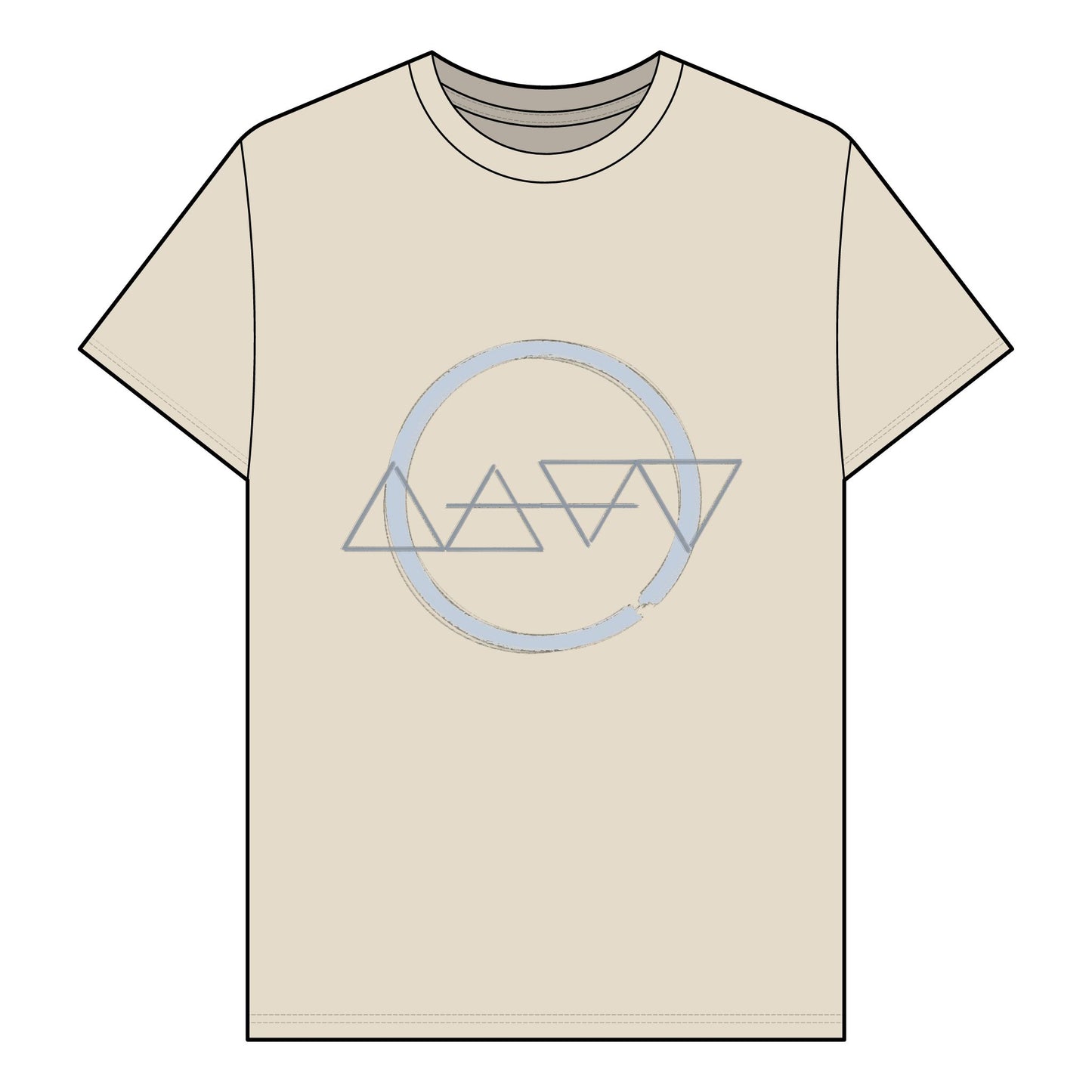 ELEMENTAL SYMBOLS - ( Air, Fire, Water, Earth, Spirit) -  Organic T-Shirt - 100% Cotton - Unisex Women's Men's