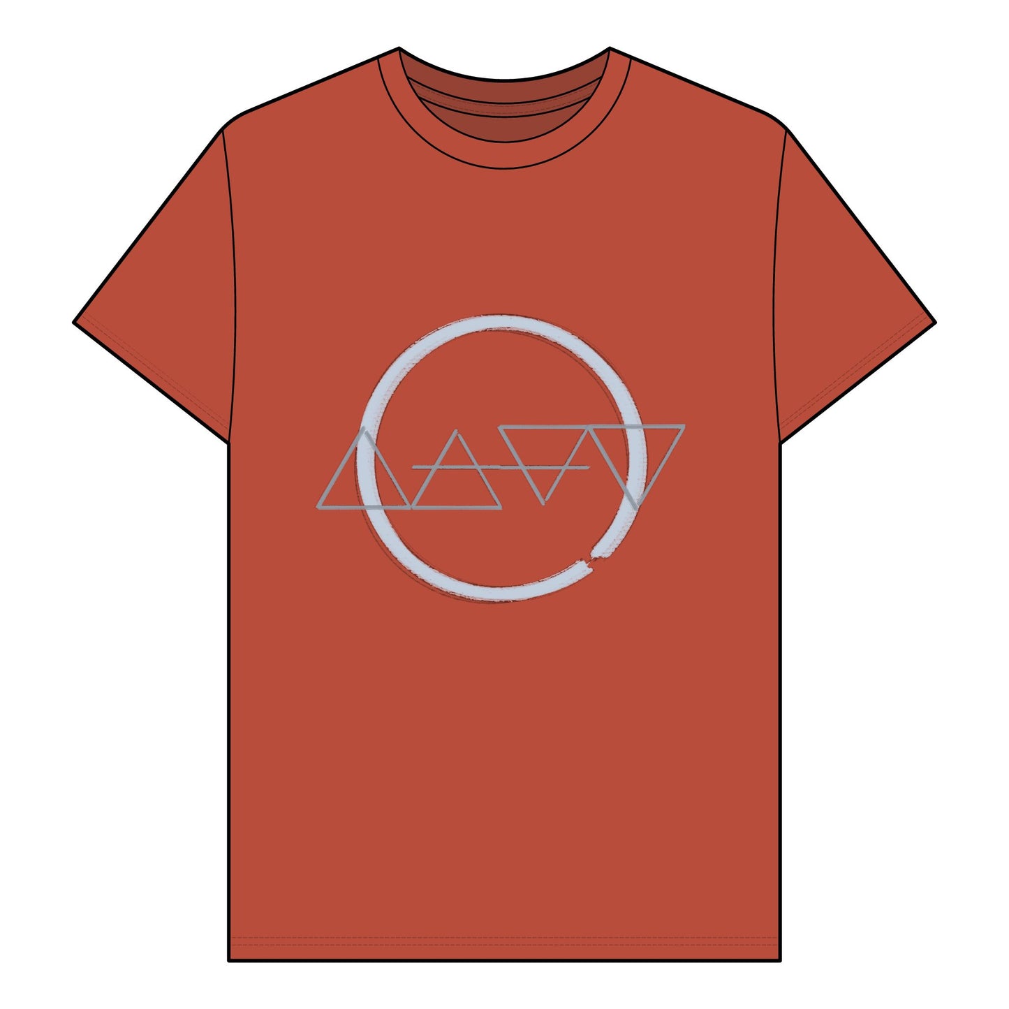 ELEMENTAL SYMBOLS - ( Air, Fire, Water, Earth, Spirit) -  Organic T-Shirt - 100% Cotton - Unisex Women's Men's