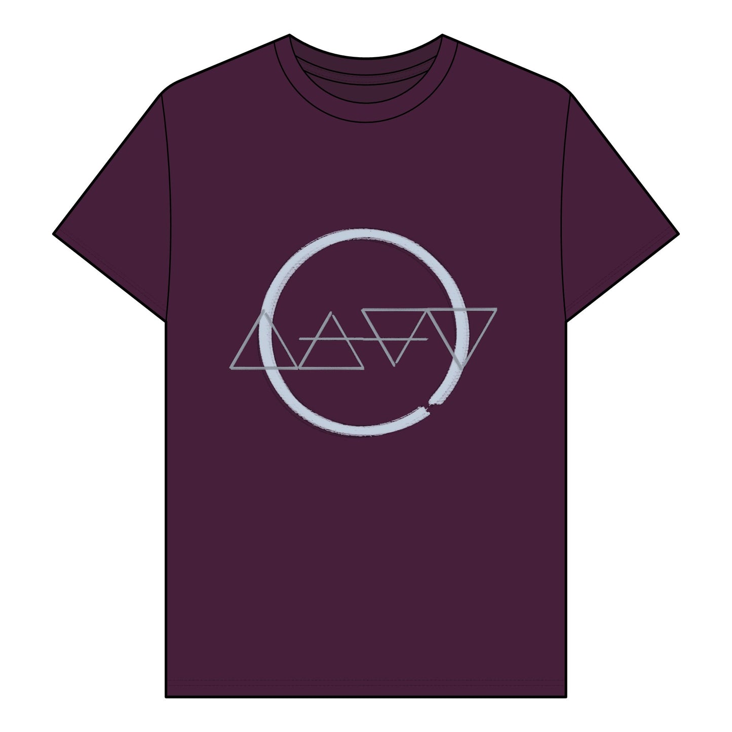 ELEMENTAL SYMBOLS - ( Air, Fire, Water, Earth, Spirit) -  Organic T-Shirt - 100% Cotton - Unisex Women's Men's