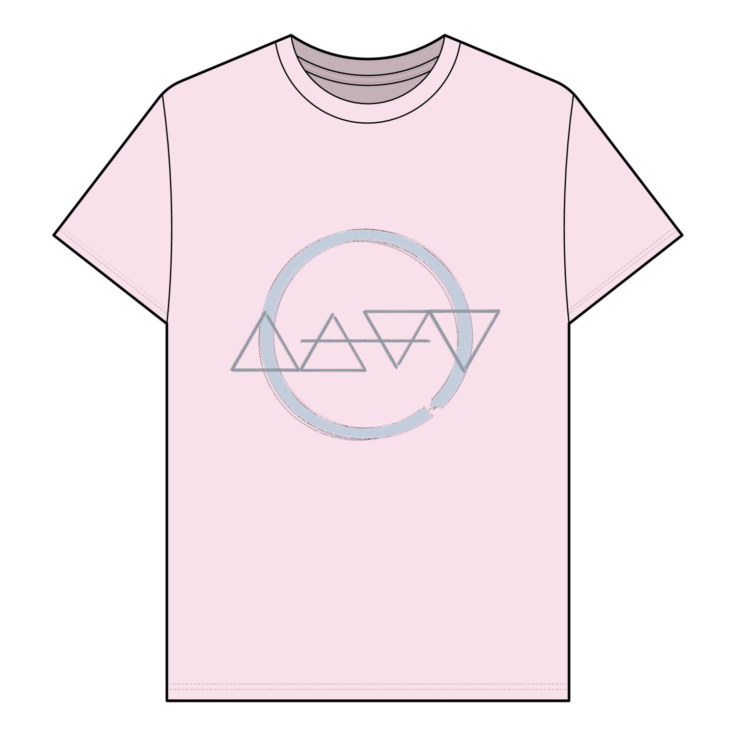 ELEMENTAL SYMBOLS - ( Air, Fire, Water, Earth, Spirit) -  Organic T-Shirt - 100% Cotton - Unisex Women's Men's