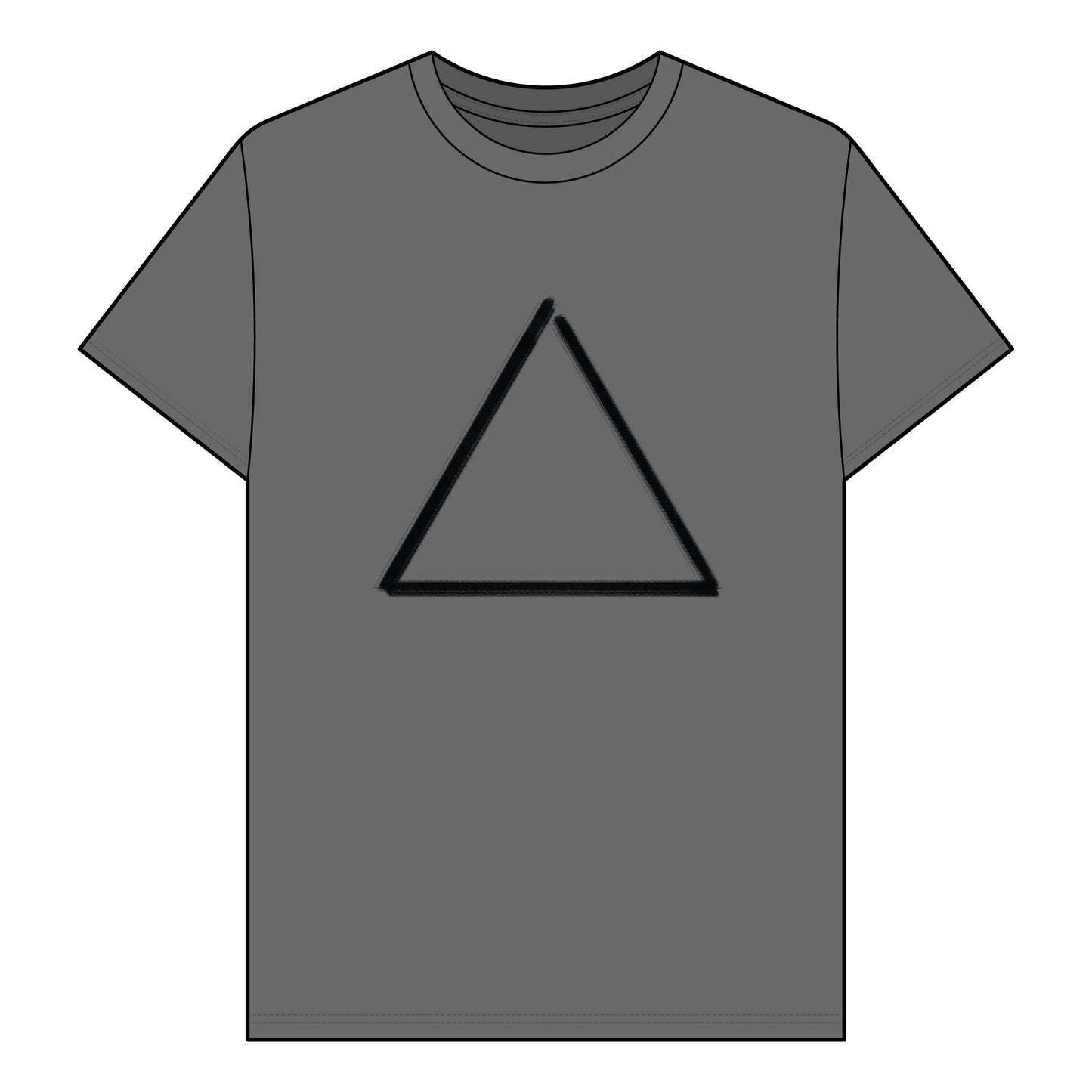 FIRE - Element Symbol - Organic T Shirt - 100% Cotton - Unisex Women's Men's