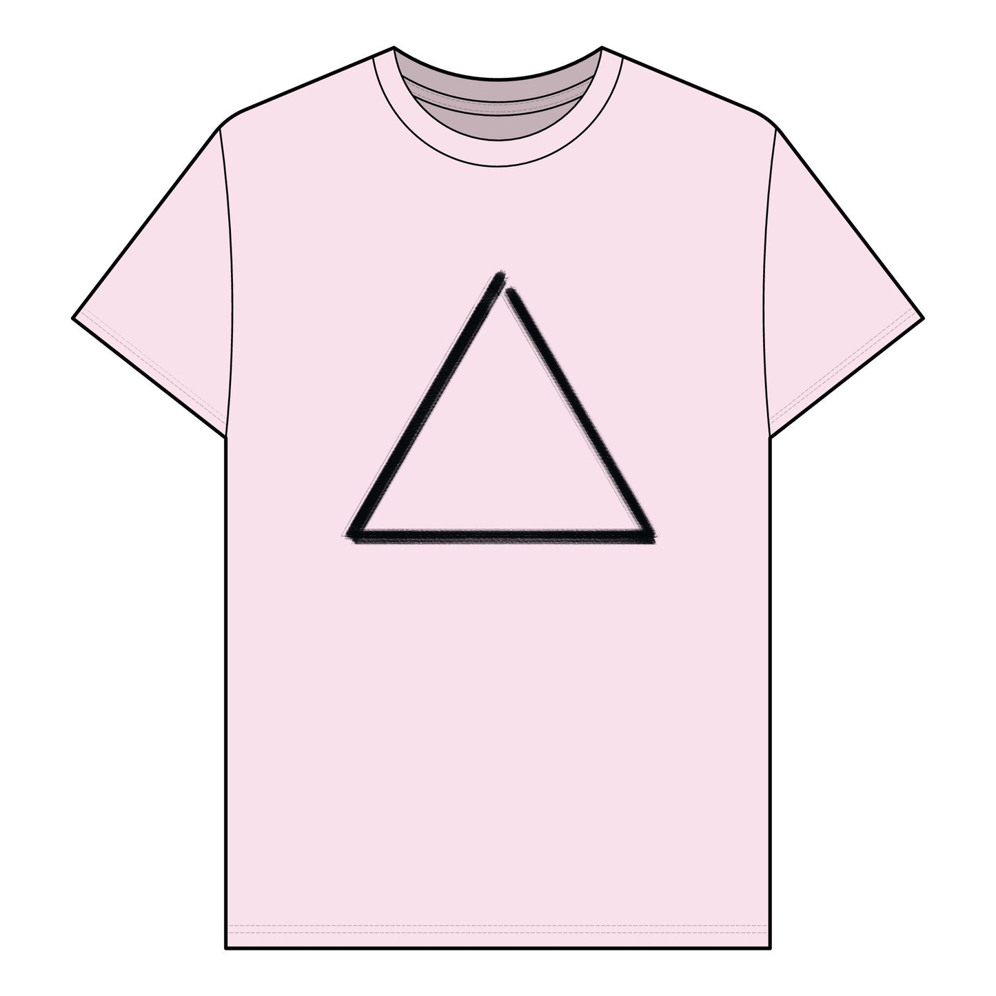 FIRE - Element Symbol - Organic T Shirt - 100% Cotton - Unisex Women's Men's