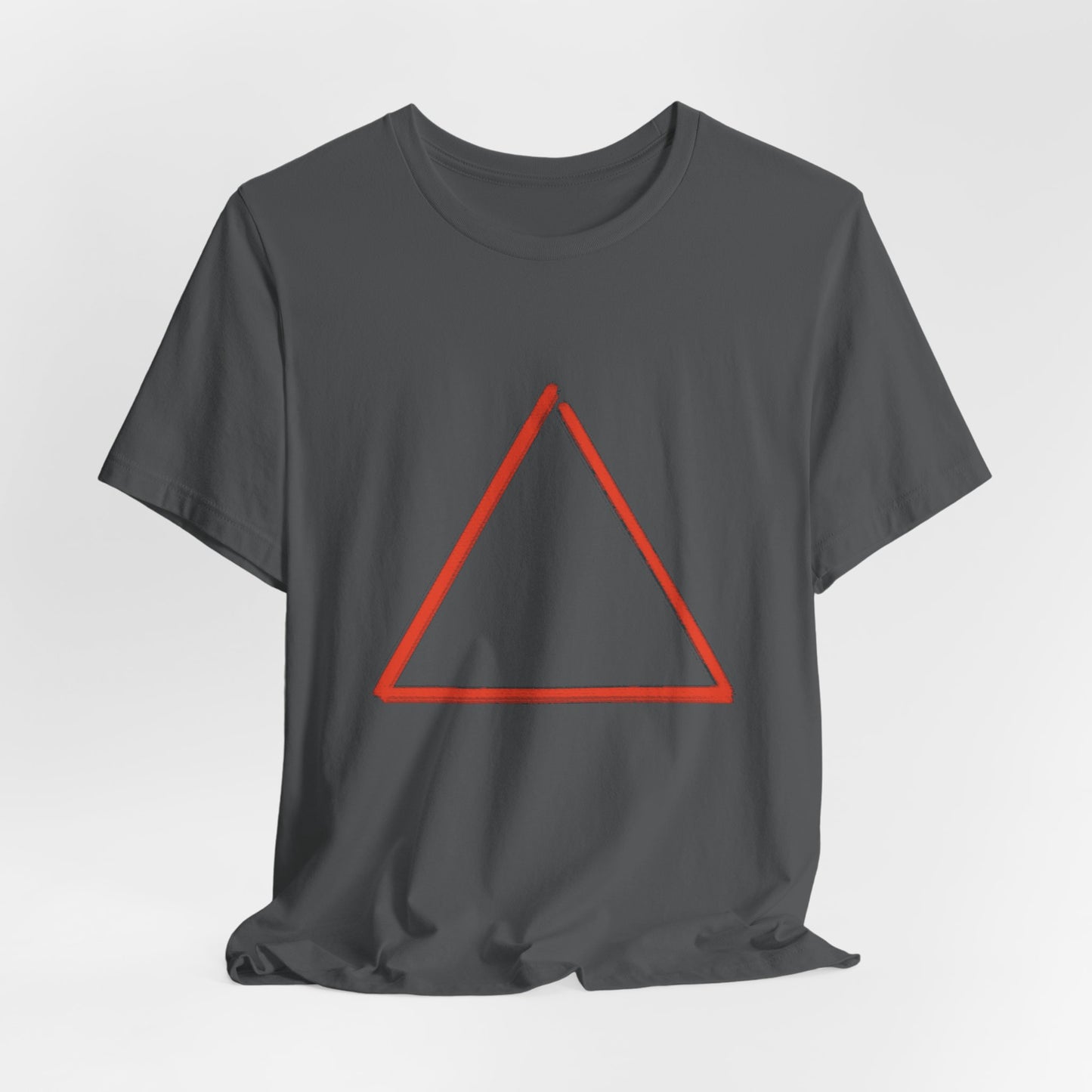 FIRE - Element Symbol - Organic T Shirt - 100% Cotton - Unisex Women's & Men's - Selva Tierra Art
