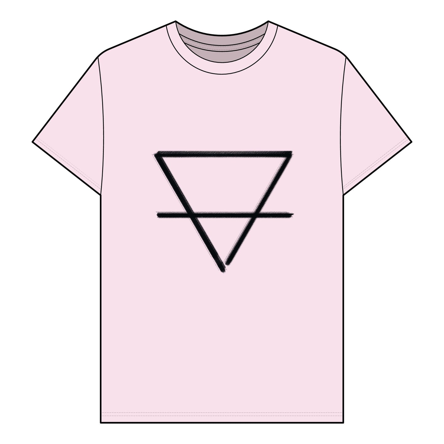 EARTH - Element Symbol - Organic T-Shirt - 100% Cotton- Unisex Women's Men's