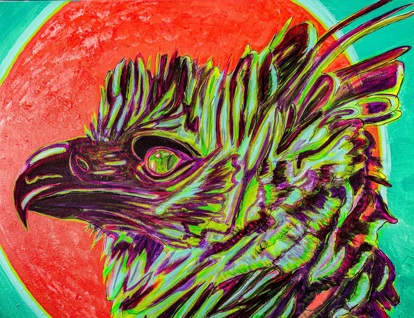 Deco Eagle Selva Tierra Art