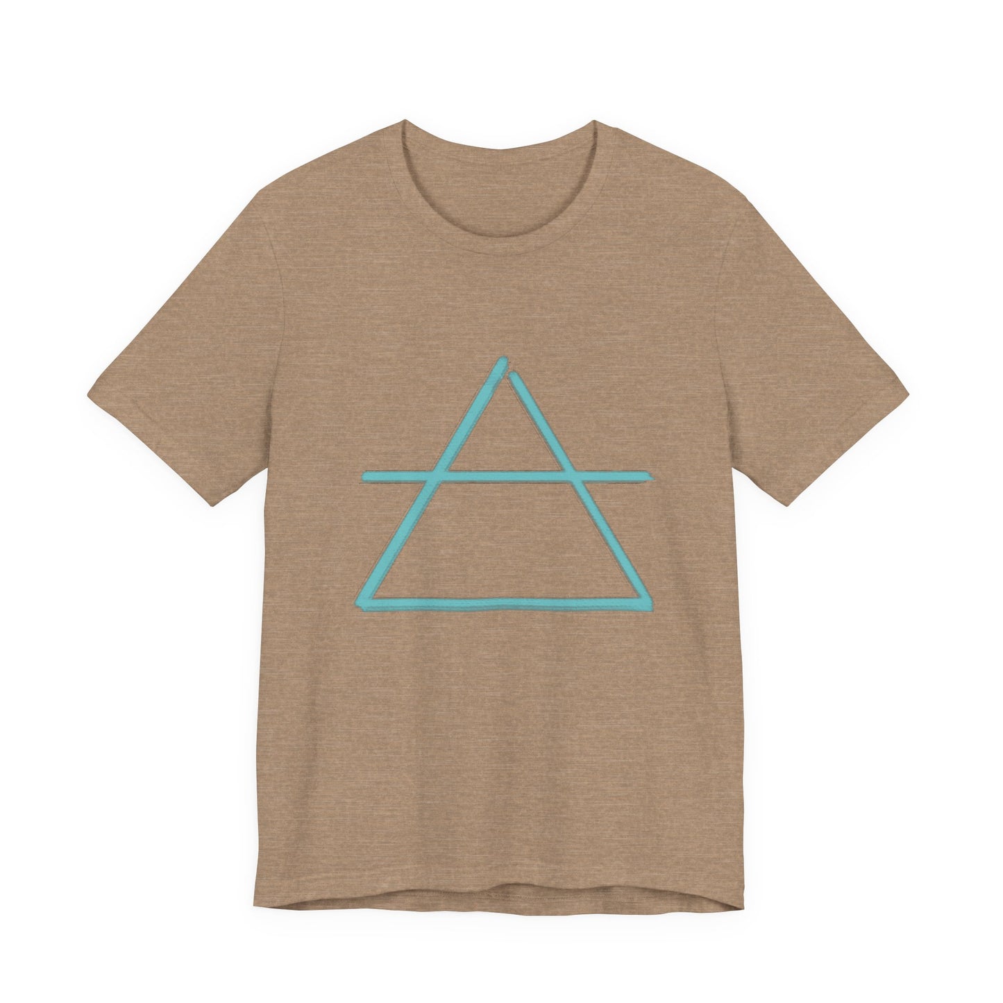 AIR - Element Symbol - Organic T-Shirt - 100% Cotton - Unisex Women's & Men's - Selva Tierra Art