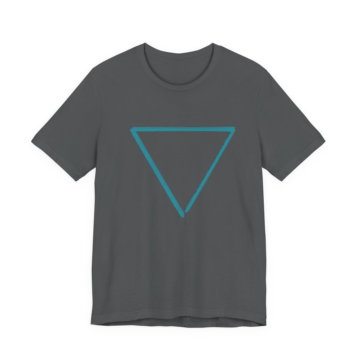 WATER - Element Symbol - Organic T-Shirt - 100% Cotton - Unisex Women's & Men's - Selva Tierra Art