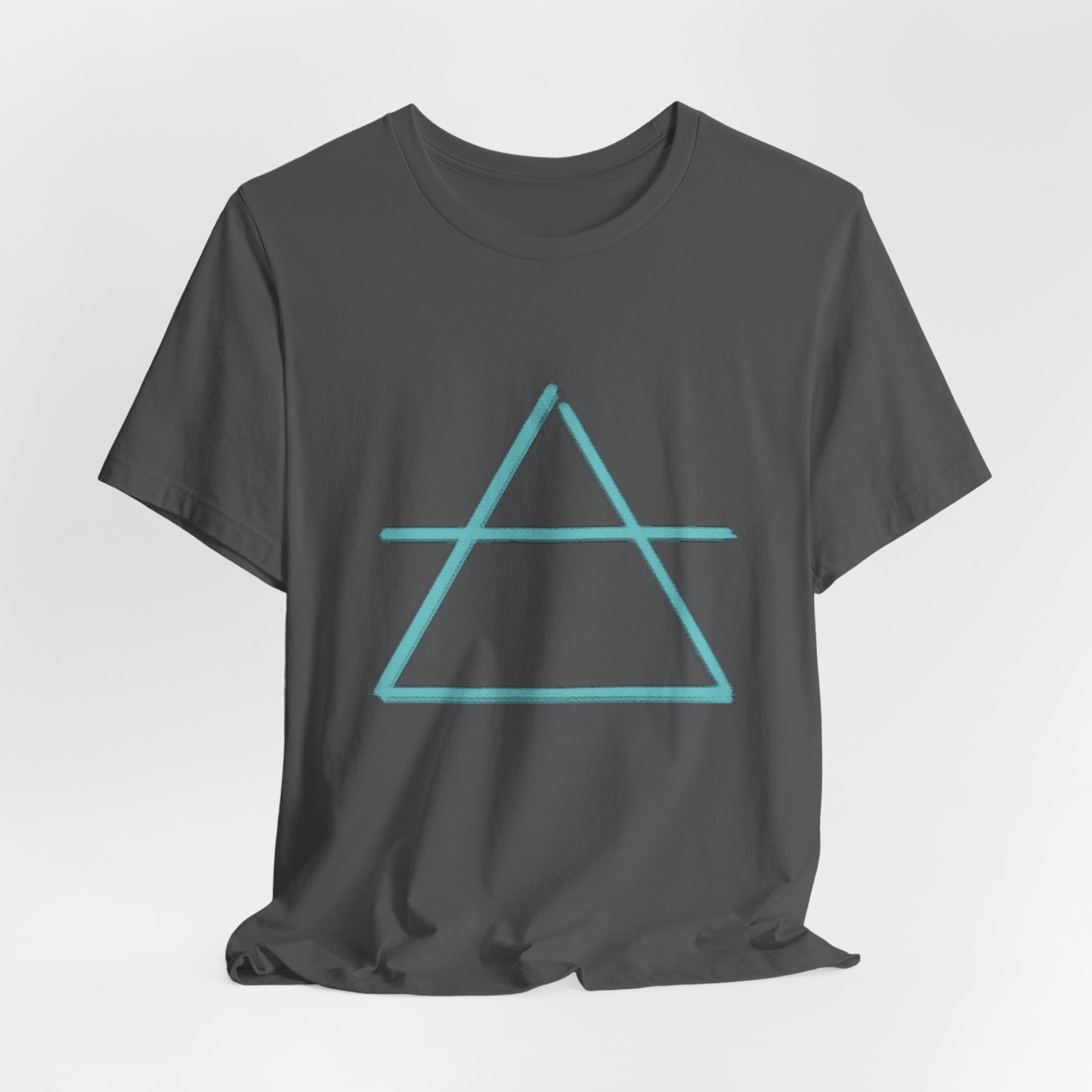 AIR - Element Symbol - Organic T-Shirt - 100% Cotton - Unisex Women's & Men's - Selva Tierra Art