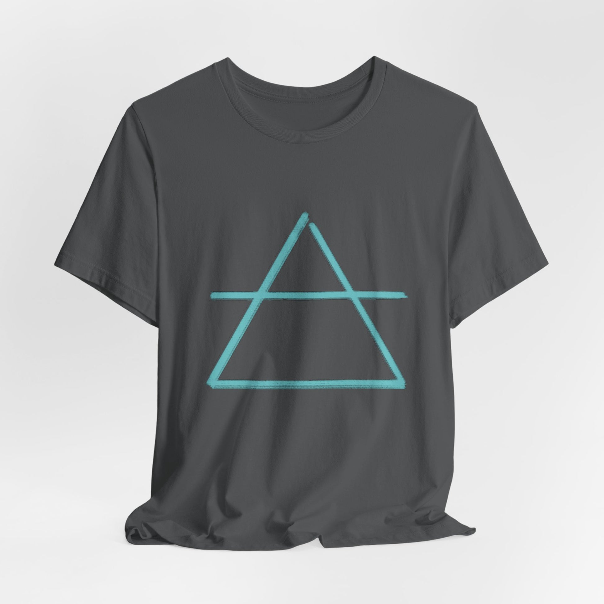 AIR - Element Symbol - Organic T-Shirt - 100% Cotton - Unisex Women's & Men's - Selva Tierra Art