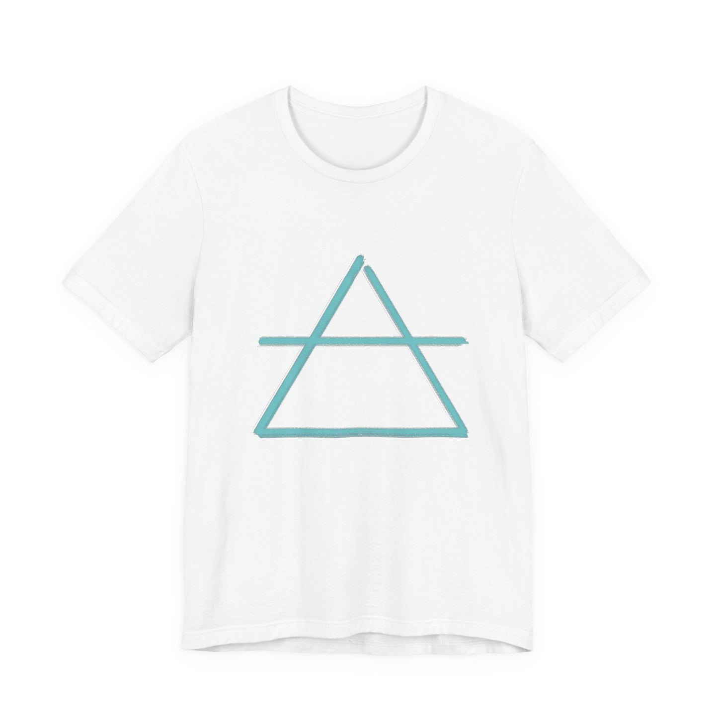 AIR - Element Symbol - Organic T-Shirt - 100% Cotton - Unisex Women's & Men's - Selva Tierra Art