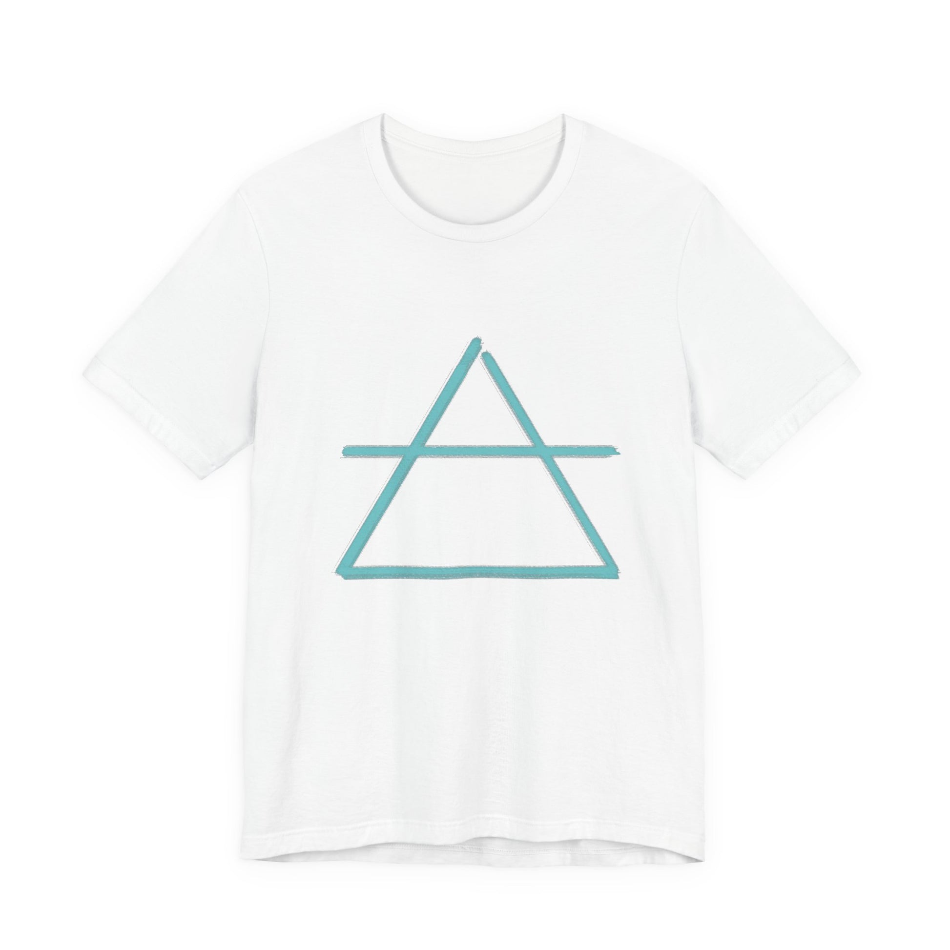 AIR - Element Symbol - Organic T-Shirt - 100% Cotton - Unisex Women's & Men's - Selva Tierra Art