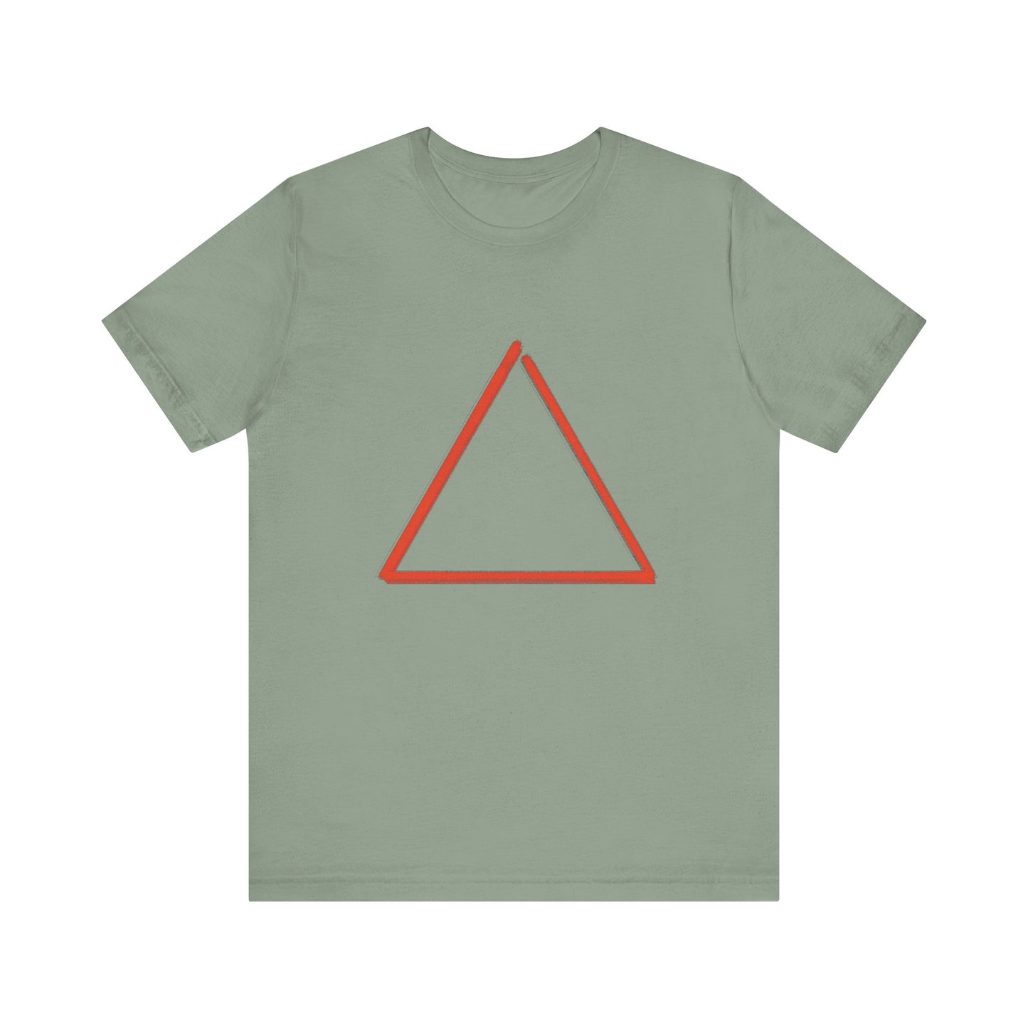 FIRE - Element Symbol - Organic T Shirt - 100% Cotton - Unisex Women's & Men's - Selva Tierra Art