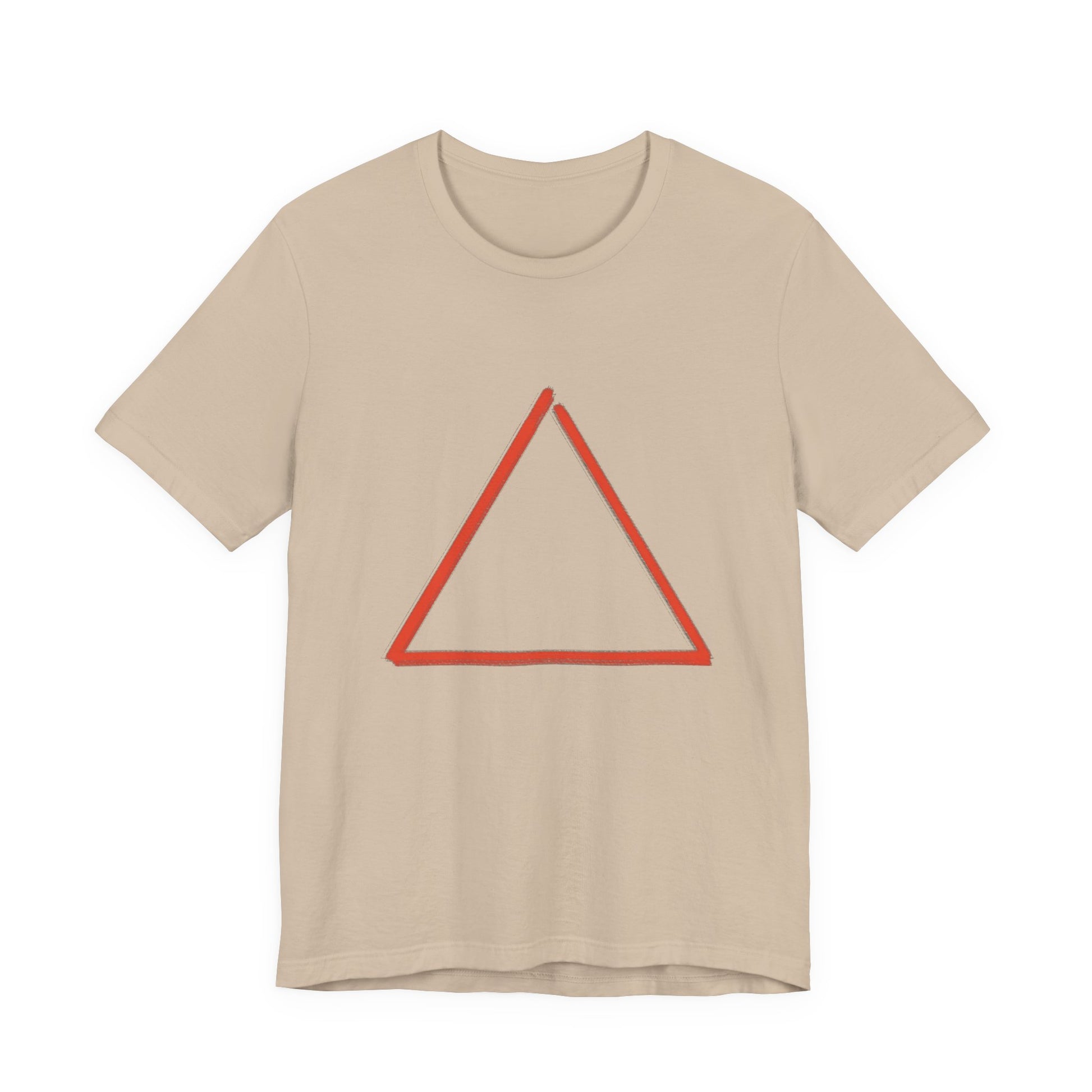 FIRE - Element Symbol - Organic T Shirt - 100% Cotton - Unisex Women's & Men's - Selva Tierra Art