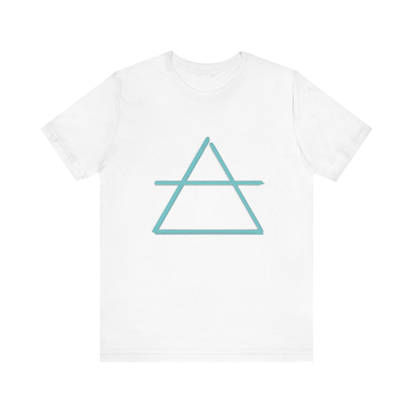 AIR - Element Symbol - Organic T-Shirt - 100% Cotton - Unisex Women's & Men's - Selva Tierra Art