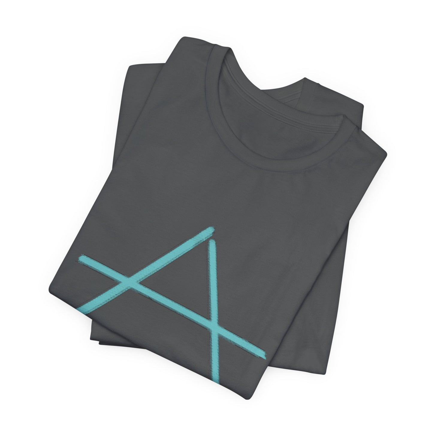 AIR - Element Symbol - Organic T-Shirt - 100% Cotton - Unisex Women's & Men's - Selva Tierra Art