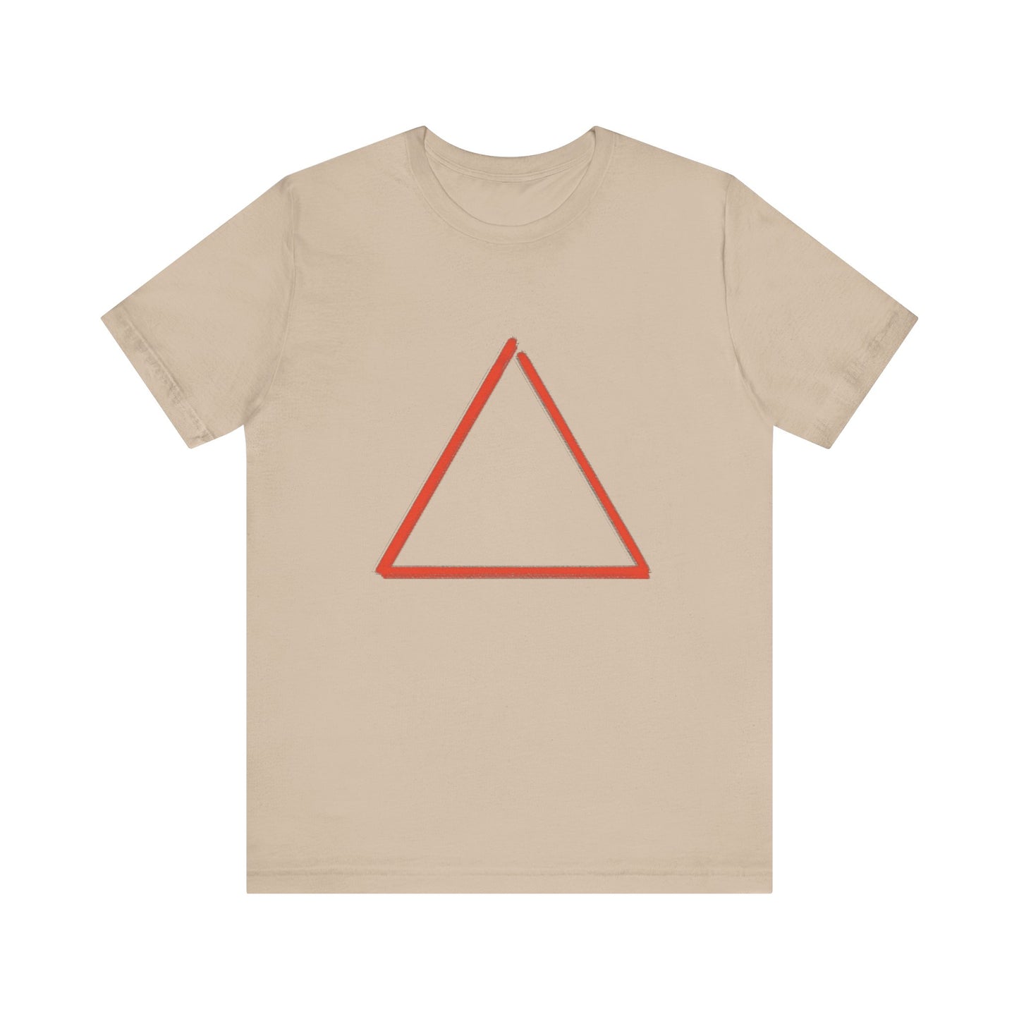 FIRE - Element Symbol - Organic T Shirt - 100% Cotton - Unisex Women's & Men's - Selva Tierra Art