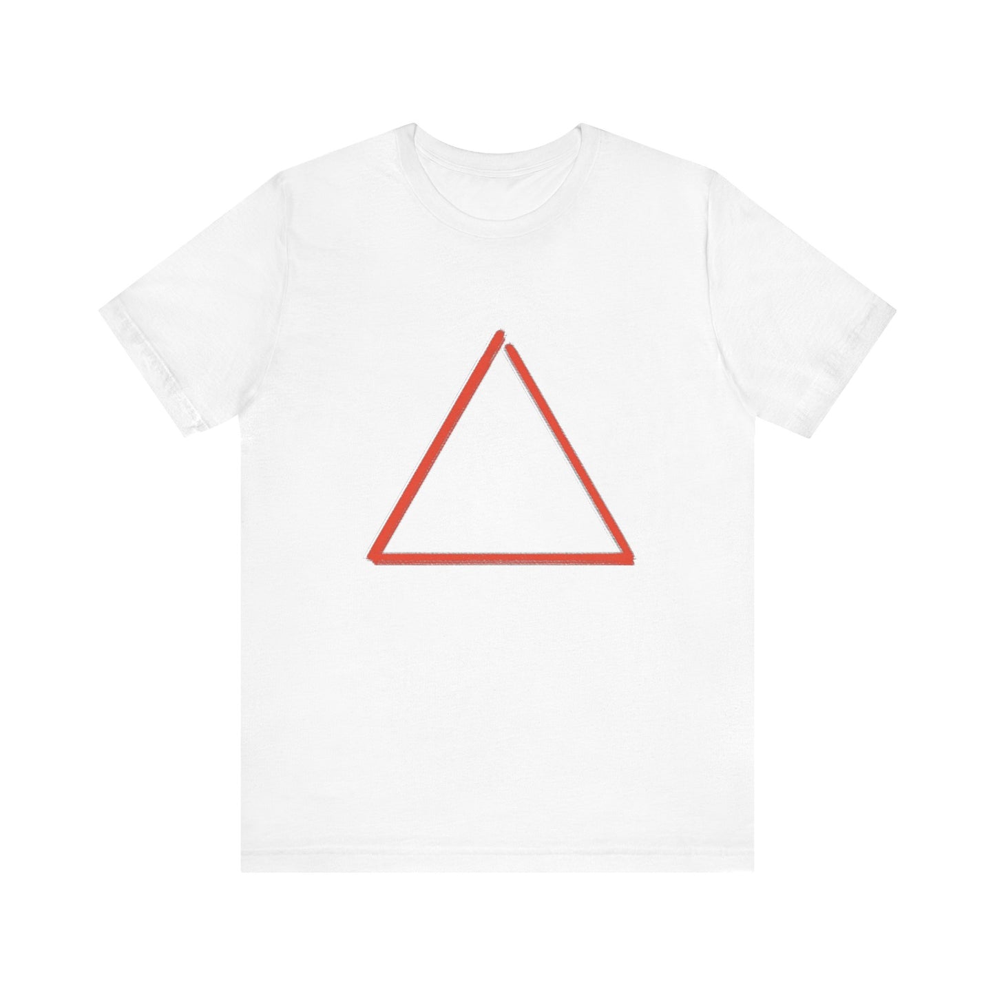 FIRE - Element Symbol - Organic T Shirt - 100% Cotton - Unisex Women's & Men's - Selva Tierra Art