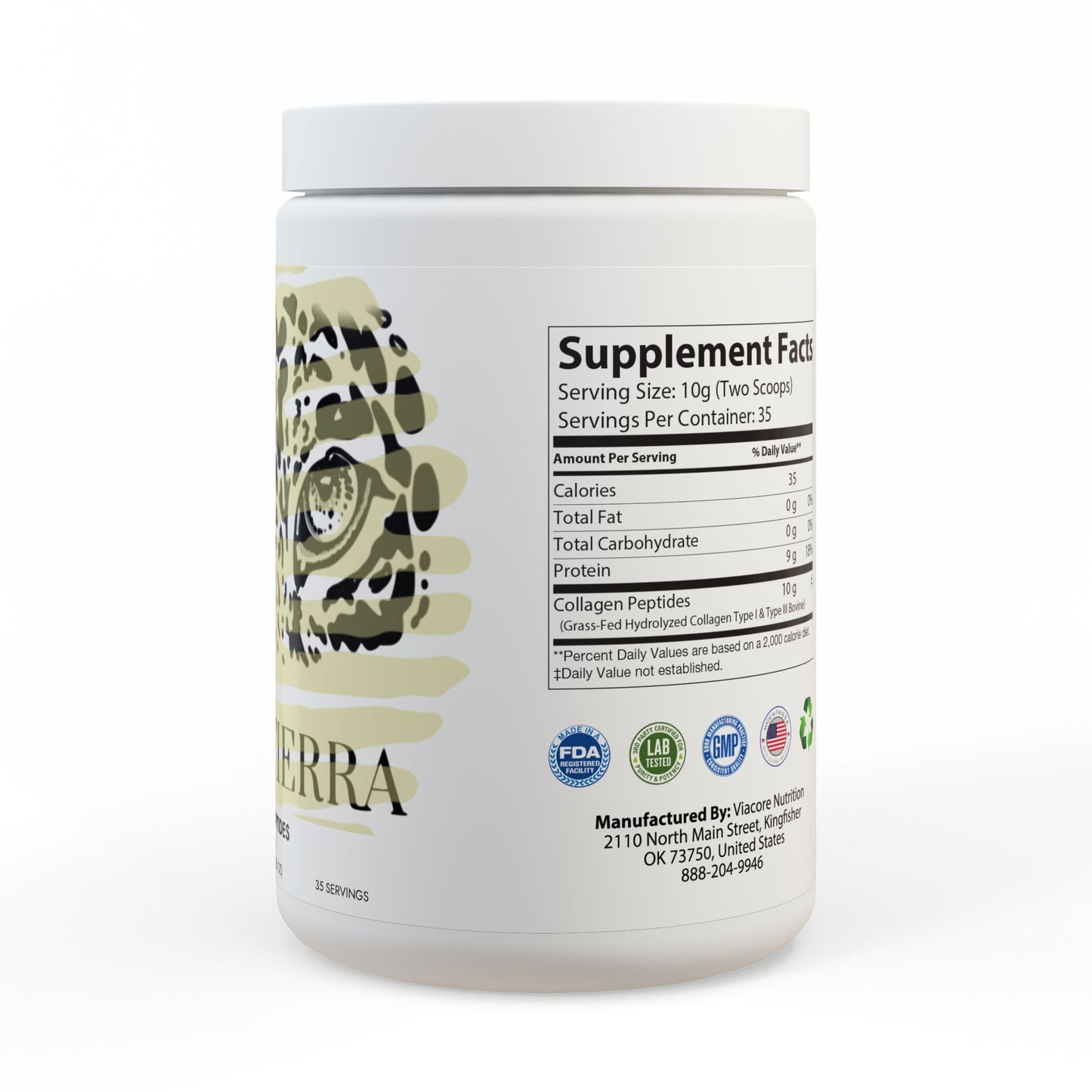 Collagen Peptides Type I & III Supplement (350g, 12.3oz) Printify