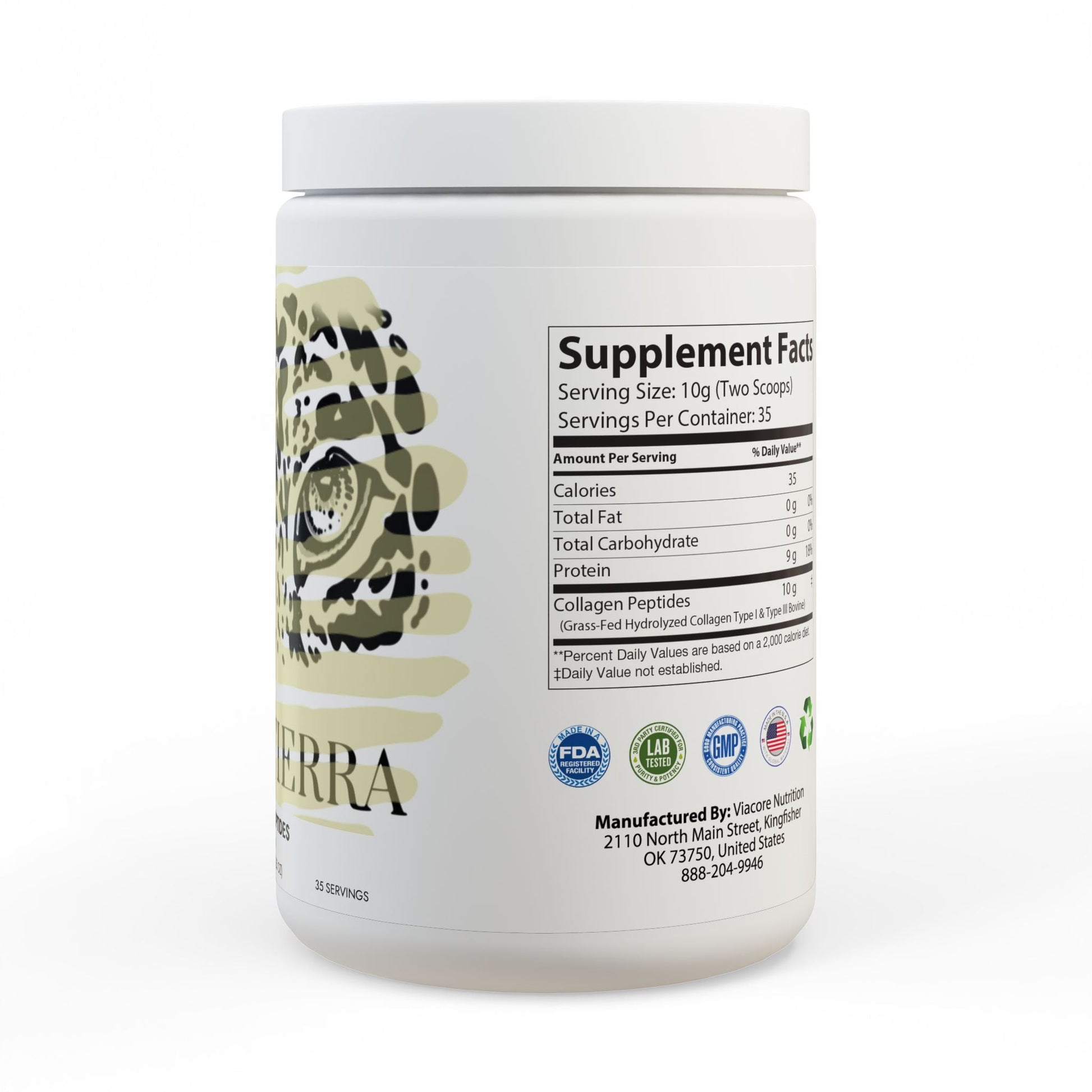 Collagen Peptides Type I & III Supplement (350g, 12.3oz) Printify