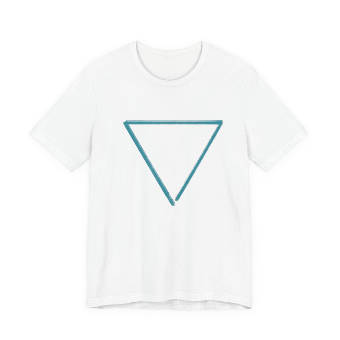 WATER - Element Symbol - Organic T-Shirt - 100% Cotton - Unisex Women's & Men's - Selva Tierra Art
