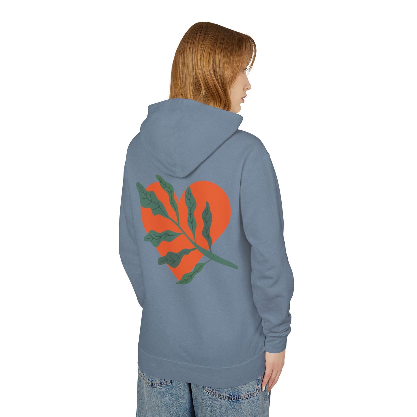 Unisex Lightweight Hooded Sweatshirt