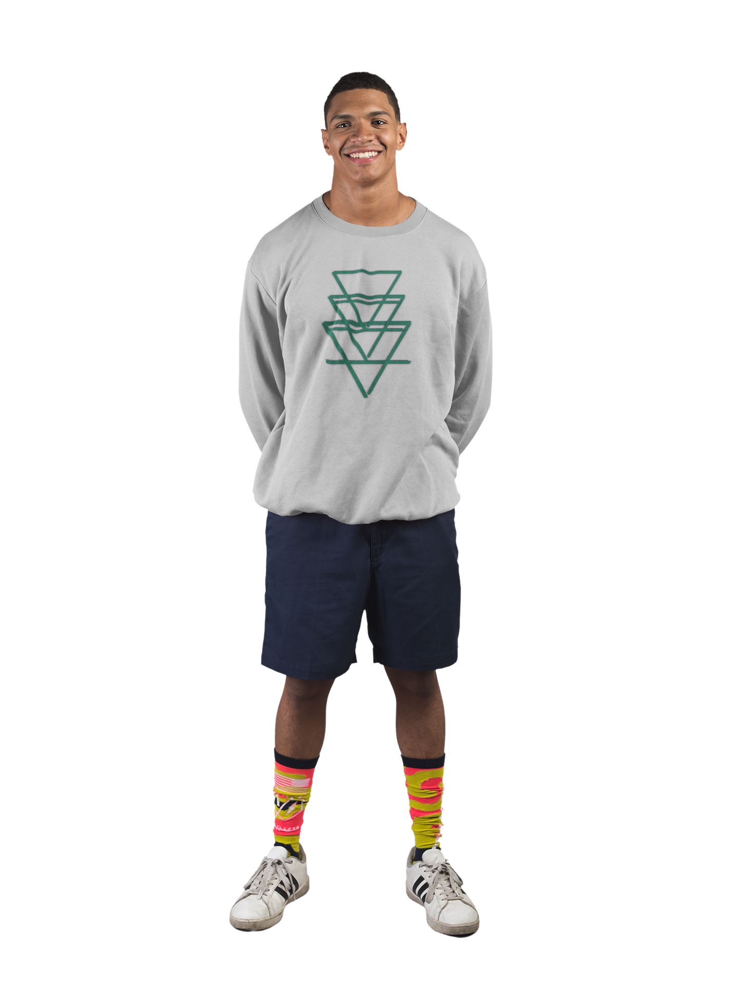 Tripple EARTH Nature-Inspired Unisex Long Sleeve T-Shirt - Selva Tierra Design Printify