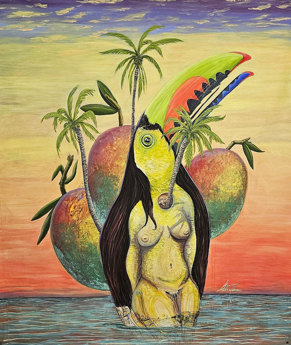 Pachamama Toucana, an original painting by RoyDan Segura