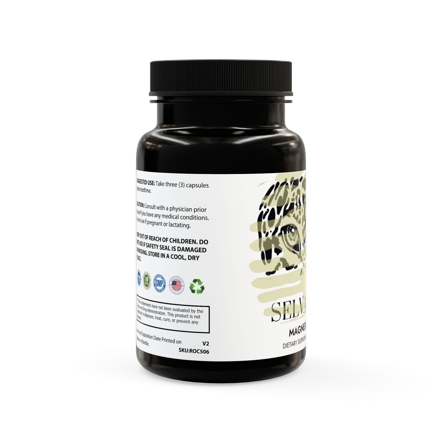 Magnesium Zinc Supplement (90 Capsules) Printify