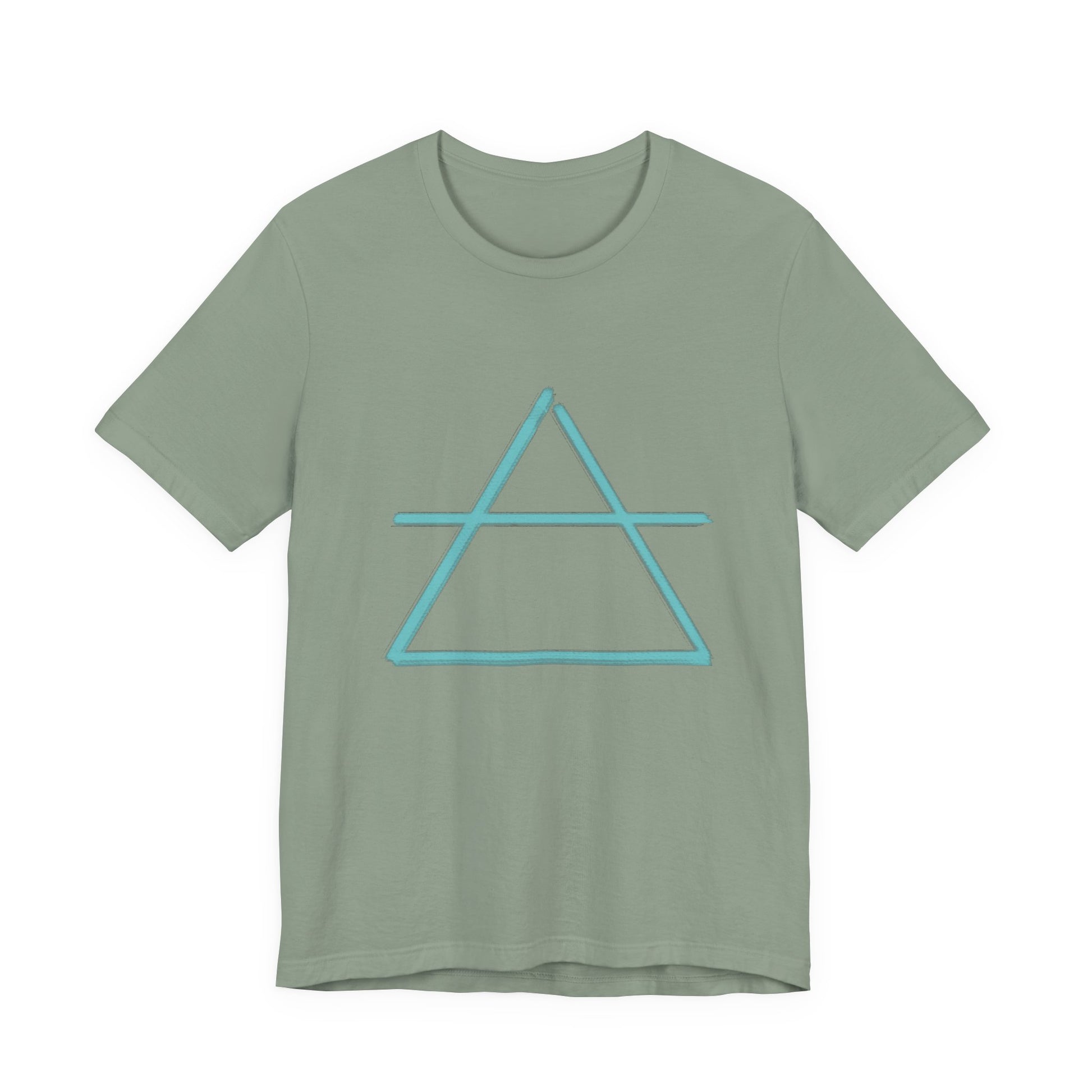 AIR - Element Symbol - Organic T-Shirt - 100% Cotton - Unisex Women's & Men's - Selva Tierra Art