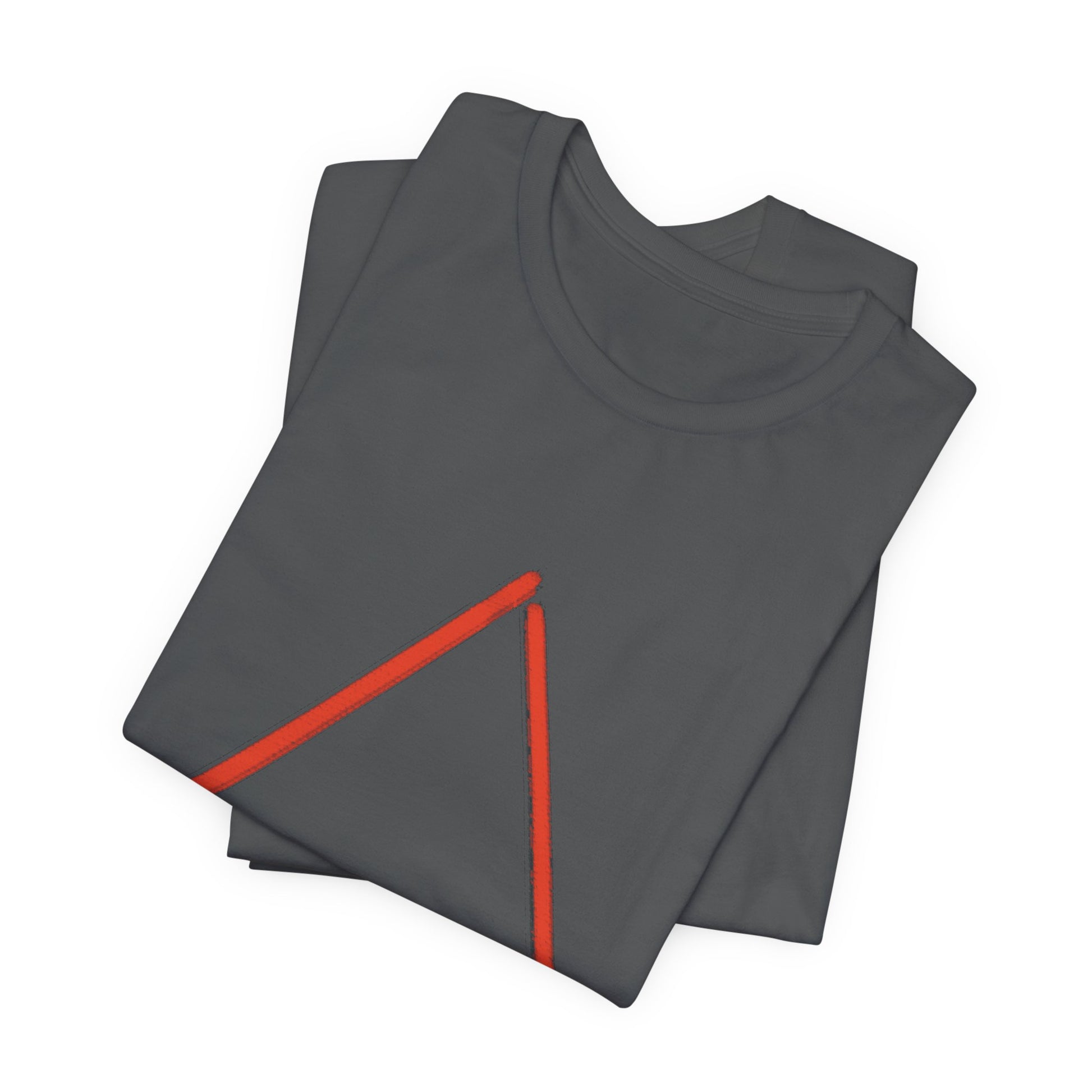 FIRE - Element Symbol - Organic T Shirt - 100% Cotton - Unisex Women's & Men's - Selva Tierra Art