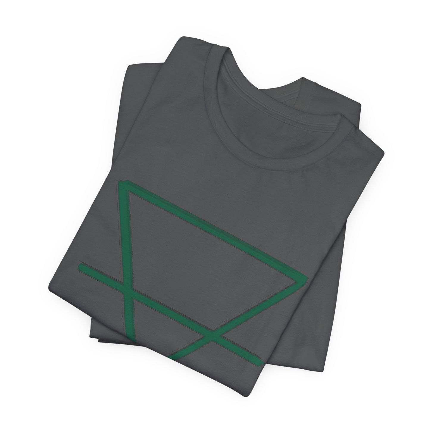 EARTH - Element Symbol - Organic T-Shirt - 100% Cotton- Unisex Women's & Men's - Selva Tierra Art