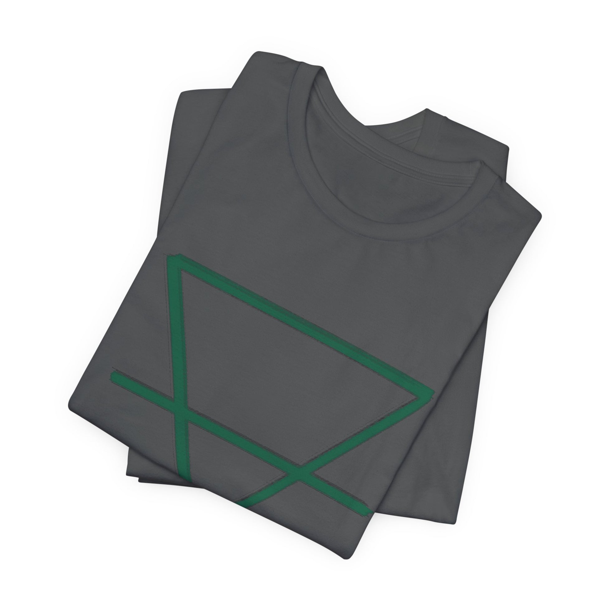 EARTH - Element Symbol - Organic T-Shirt - 100% Cotton- Unisex Women's & Men's - Selva Tierra Art