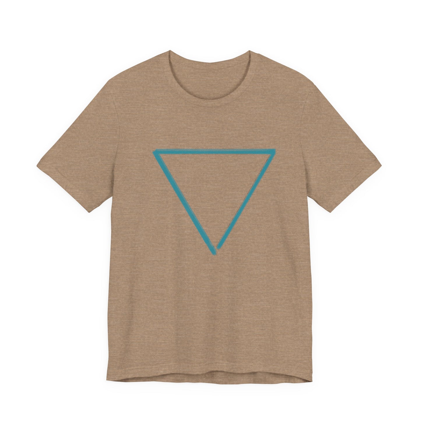 WATER - Element Symbol - Organic T-Shirt - 100% Cotton - Unisex Women's & Men's - Selva Tierra Art