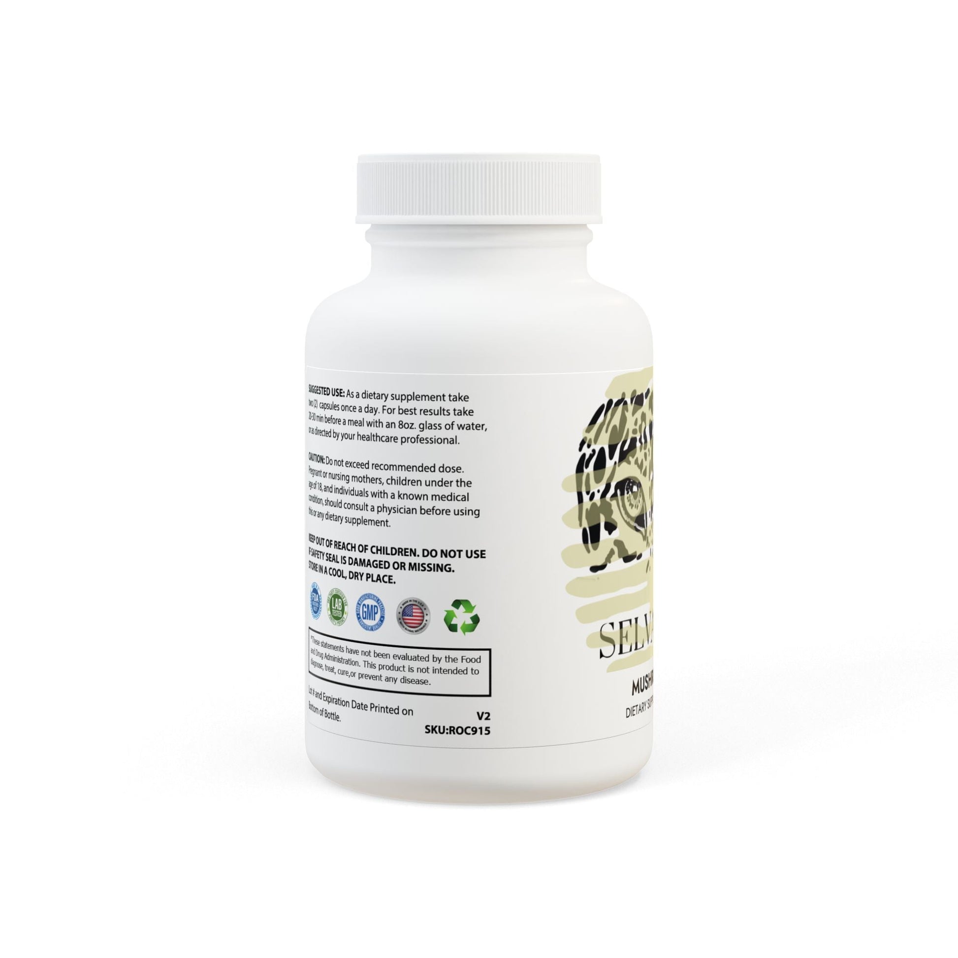 Mushroom Blend Supplement (60 Capsules) Printify