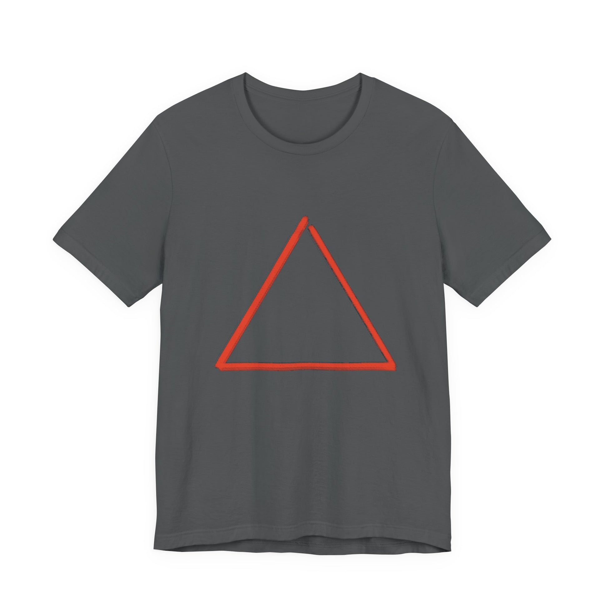 FIRE - Element Symbol - Organic T Shirt - 100% Cotton - Unisex Women's & Men's - Selva Tierra Art