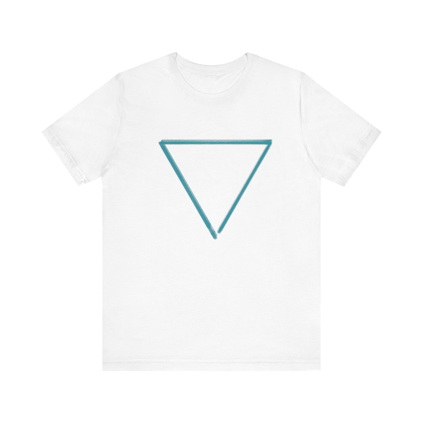 WATER - Element Symbol - Organic T-Shirt - 100% Cotton - Unisex Women's & Men's - Selva Tierra Art