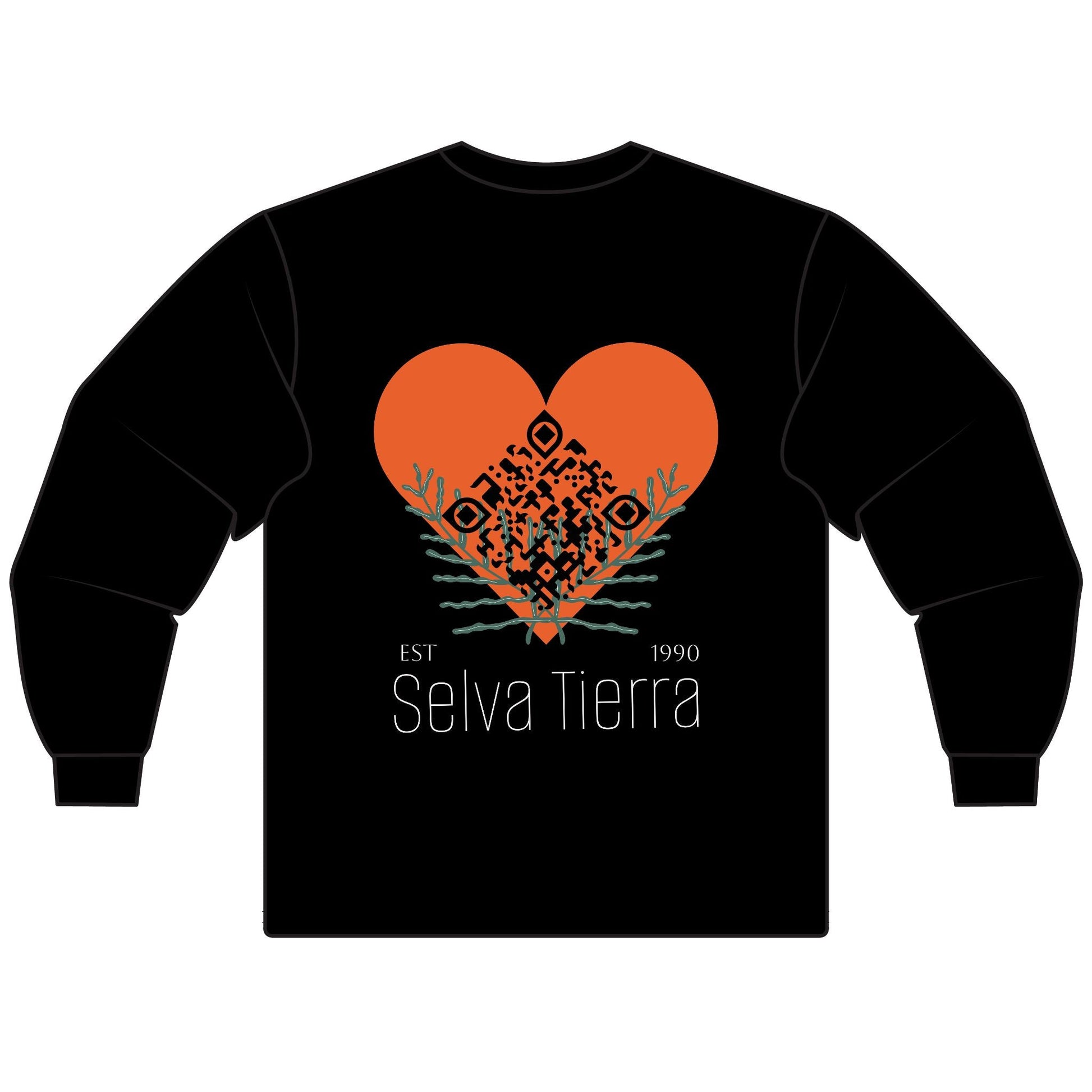 Nature-Inspired Unisex Long Sleeve T-Shirt - Selva Tierra Design Printify