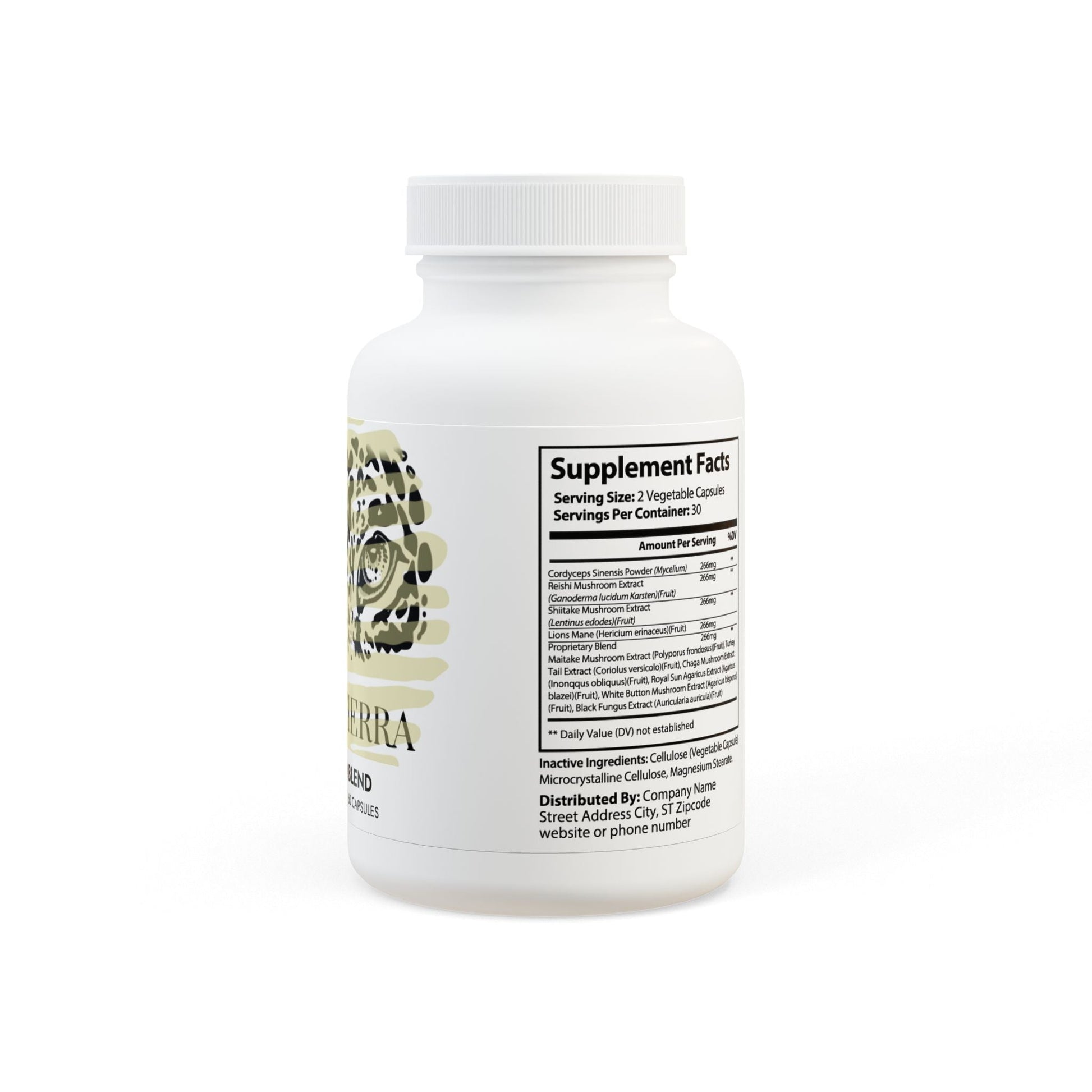 Mushroom Blend Supplement (60 Capsules) Printify