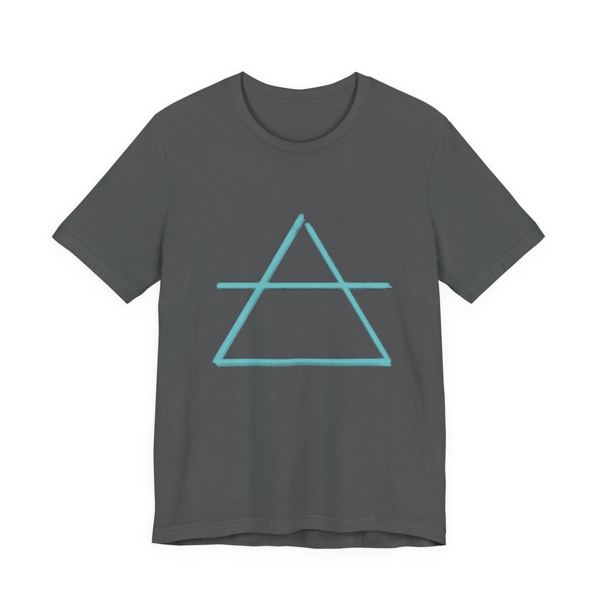 AIR - Element Symbol - Organic T-Shirt - 100% Cotton - Unisex Women's & Men's - Selva Tierra Art
