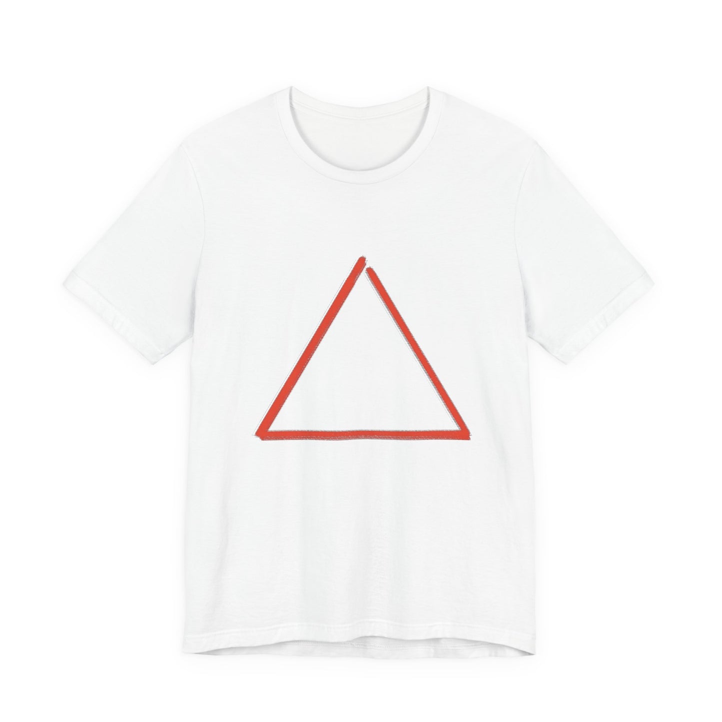 FIRE - Element Symbol - Organic T Shirt - 100% Cotton - Unisex Women's & Men's - Selva Tierra Art