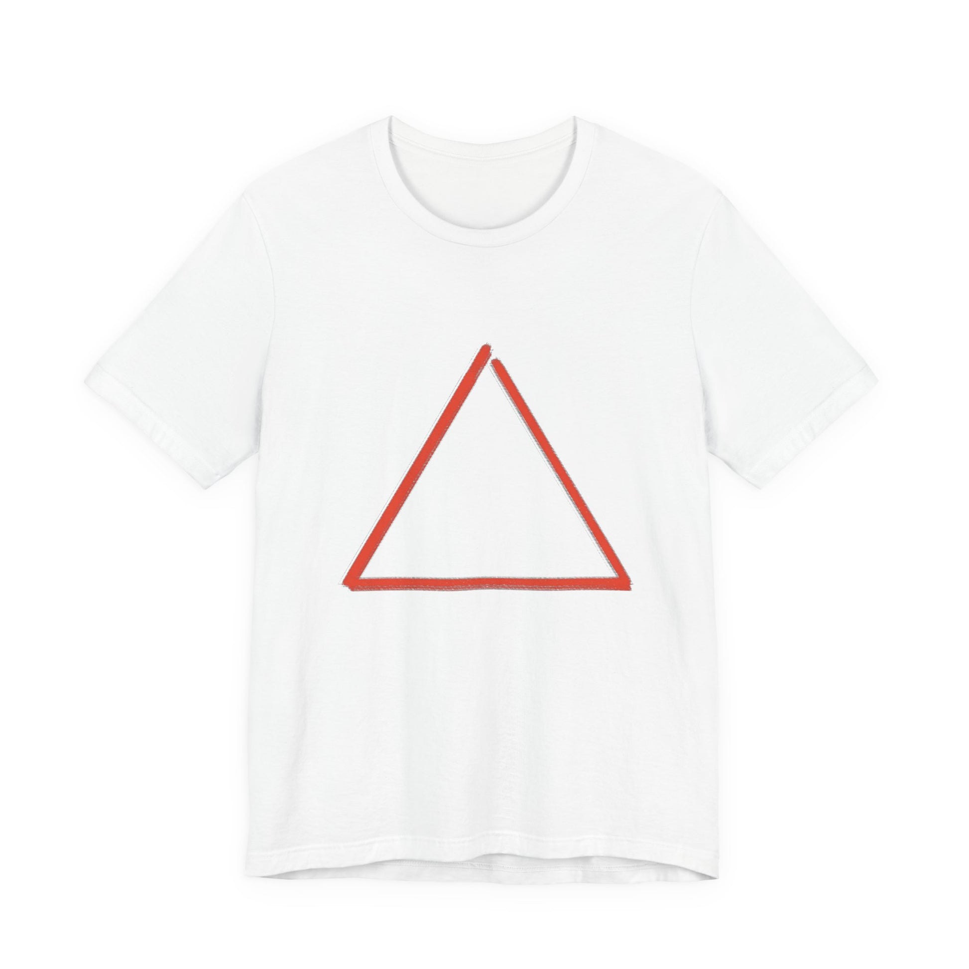 FIRE - Element Symbol - Organic T Shirt - 100% Cotton - Unisex Women's & Men's - Selva Tierra Art
