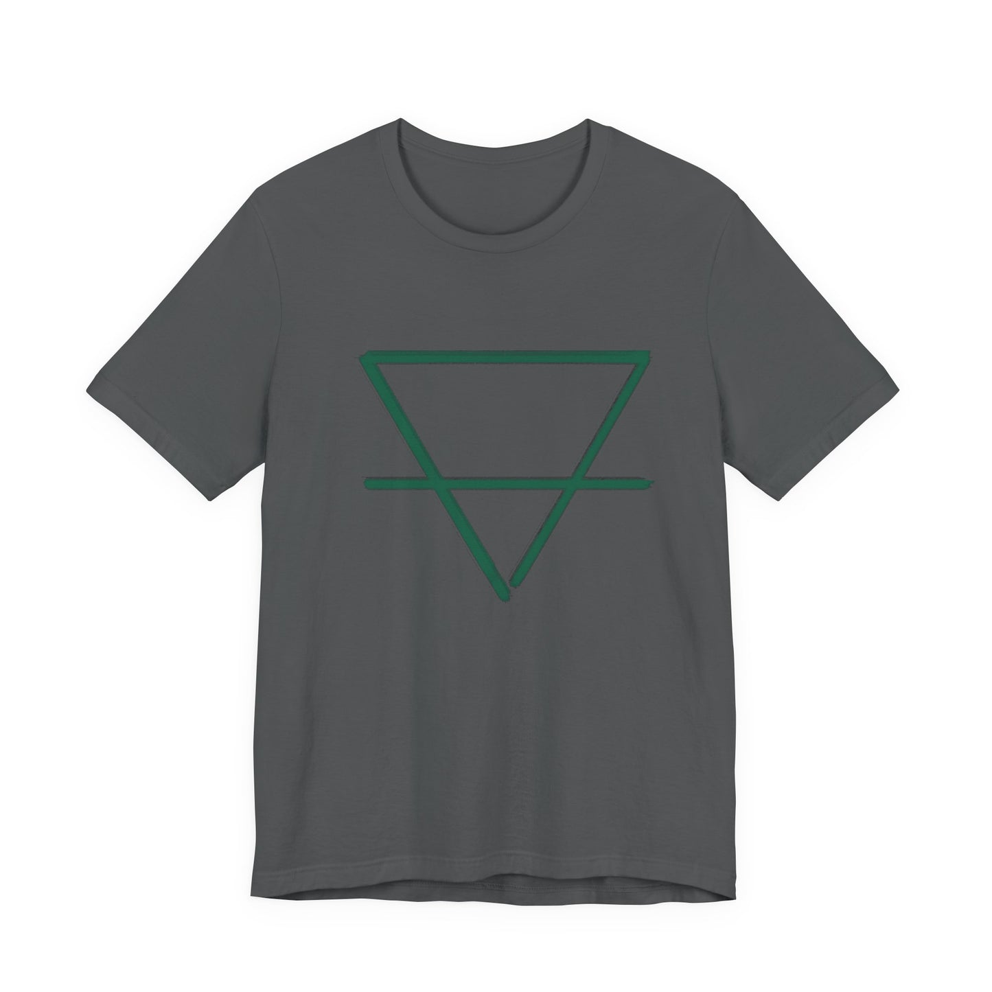 EARTH - Element Symbol - Organic T-Shirt - 100% Cotton- Unisex Women's & Men's - Selva Tierra Art
